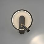 Applique murale moderne à 2 lumières LED avec variateur à 3 niveaux pour salon