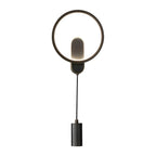 Applique murale moderne à 2 lumières LED avec variateur à 3 niveaux pour salon