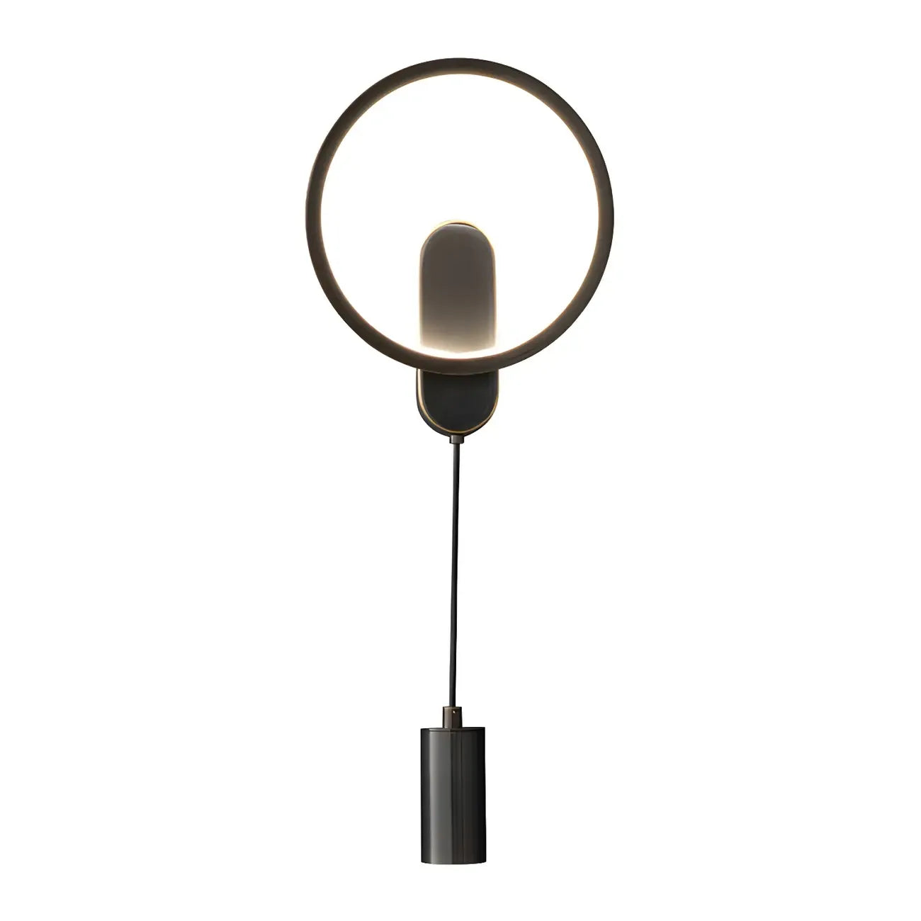 Applique murale moderne à 2 lumières LED avec variateur à 3 niveaux pour salon