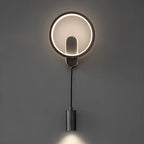 Applique murale moderne à 2 lumières LED avec variateur à 3 niveaux pour salon