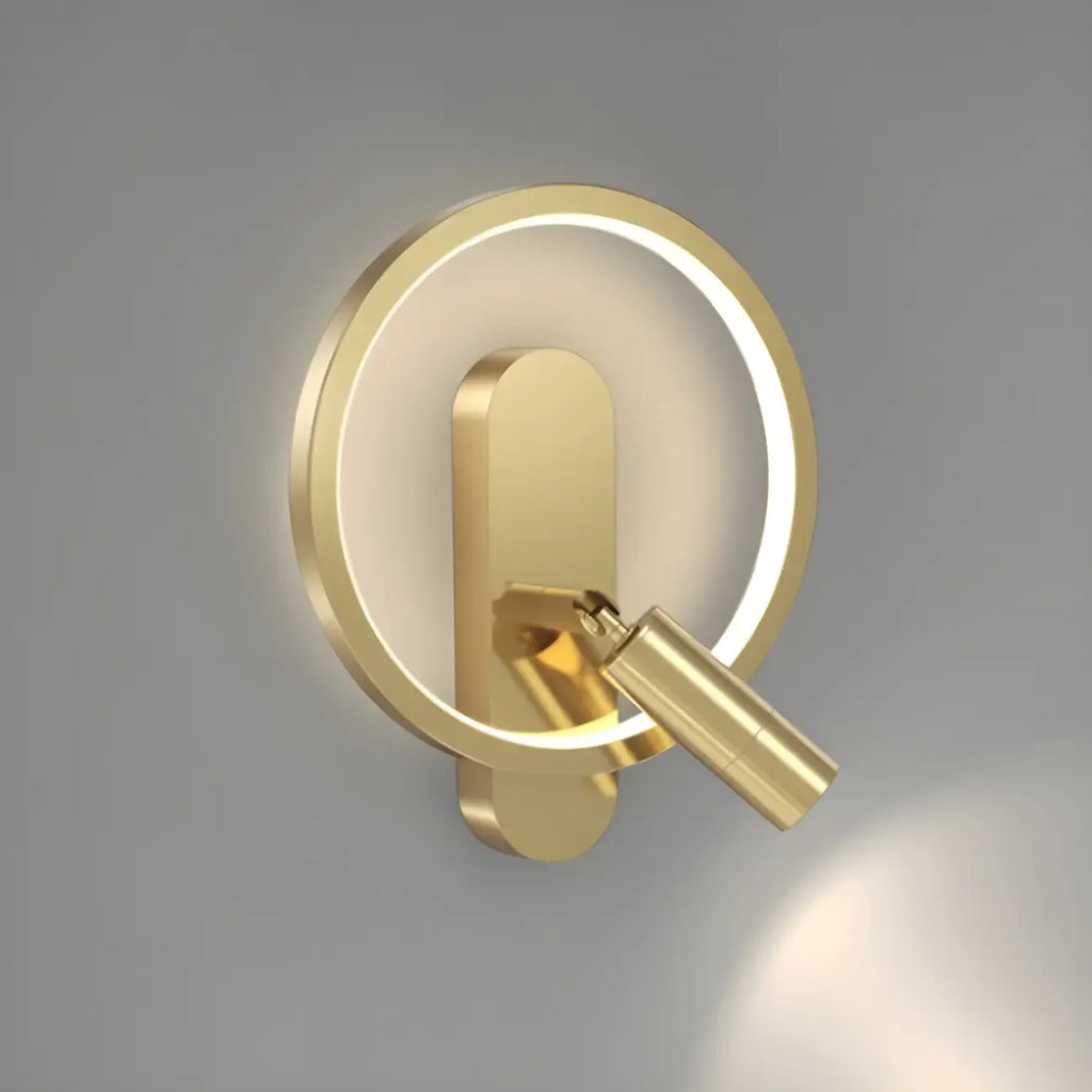 Applique murale moderne à 2 lumières LED avec variateur à 3 niveaux pour salon