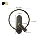 Applique murale moderne à 2 lumières LED avec variateur à 3 niveaux pour salon