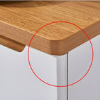 Armoire à chaussures d'entrée en bois massif blanc
