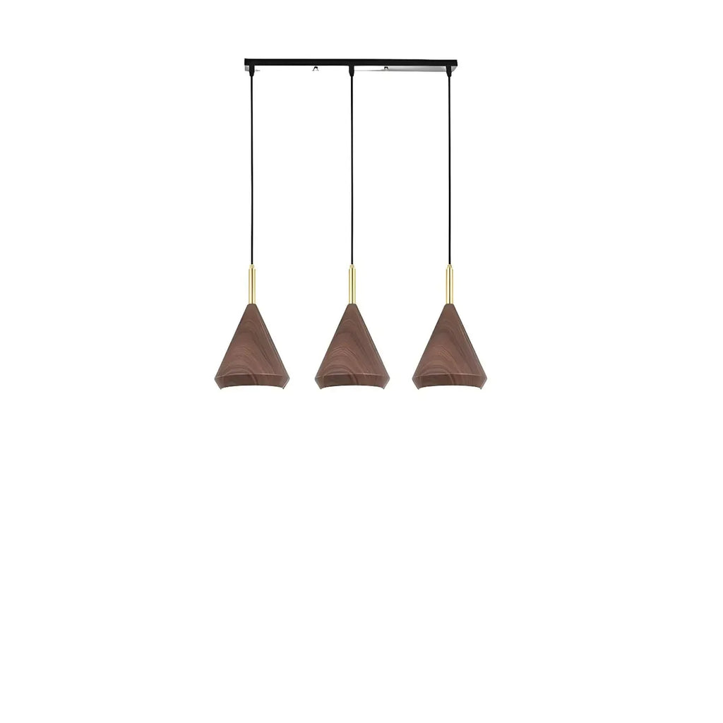 Suspension moderne à 3 lumières et longueur réglable pour îlot de cuisine