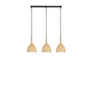 Suspension moderne à 3 lumières et longueur réglable pour îlot de cuisine