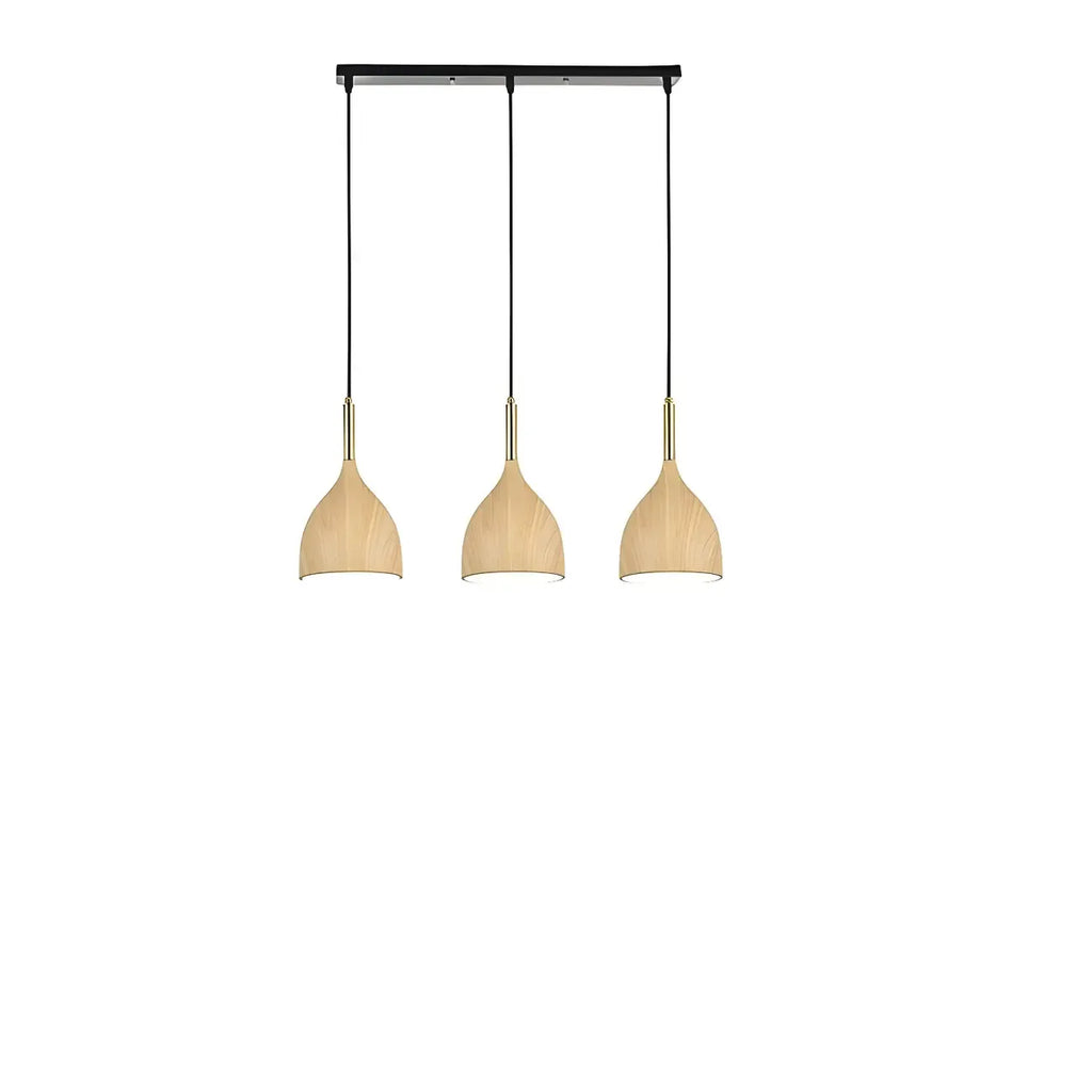 Suspension moderne à 3 lumières et longueur réglable pour îlot de cuisine