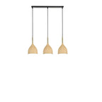 Suspension moderne à 3 lumières et longueur réglable pour îlot de cuisine