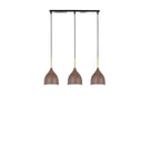 Suspension moderne à 3 lumières et longueur réglable pour îlot de cuisine