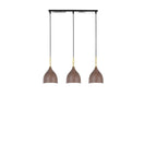 Suspension moderne à 3 lumières et longueur réglable pour îlot de cuisine