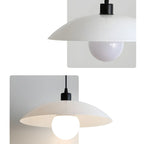 Lampadario moderno a LED da isola per cucina in vetro nero
