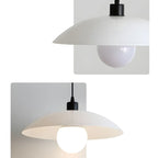 Lampadario moderno a LED da isola per cucina in vetro nero