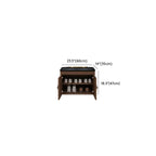 Banc d'entrée avec coussin en cuir, couvercle rabattable en bois et rangement intégré
