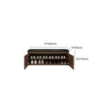 Banc d'entrée avec coussin en cuir, couvercle rabattable en bois et rangement intégré