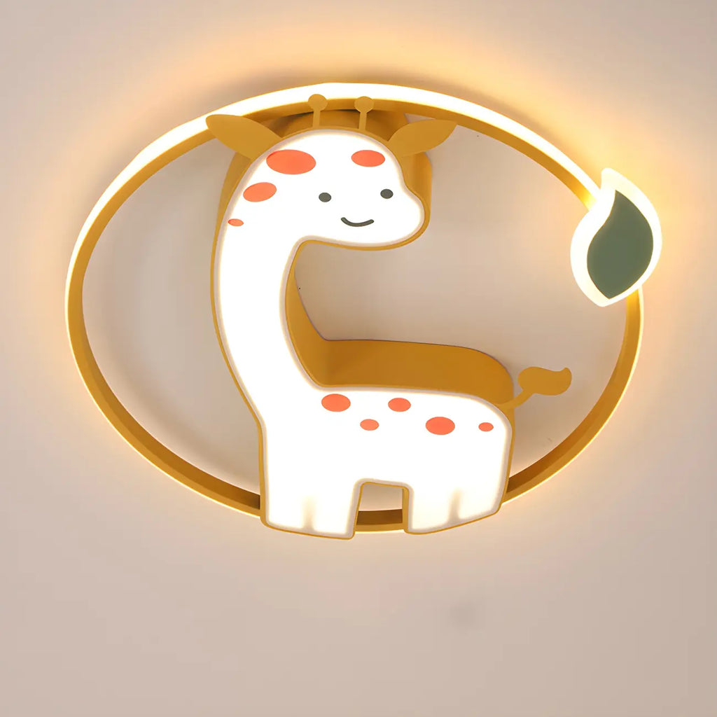 Plafonnier LED encastré pour chambre d'enfant à motif dessin animé
