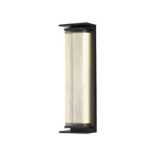 Applique murale LED extérieure moderne géométrique en acier