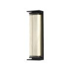 Applique murale LED extérieure moderne géométrique en acier