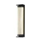 Applique murale LED extérieure moderne géométrique en acier