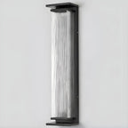 Applique murale LED extérieure moderne géométrique en acier