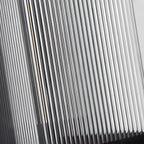 Applique murale LED extérieure moderne géométrique en acier