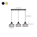 Suspension contemporaine en cristal pour îlot de cuisine