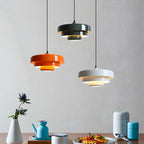 Suspension artistique en fer forgé réglable pour îlot de cuisine