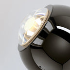 Applique murale LED globe élégante et réglable pour chevet, à intensité variable