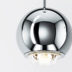 Applique murale LED globe élégante et réglable pour chevet, à intensité variable
