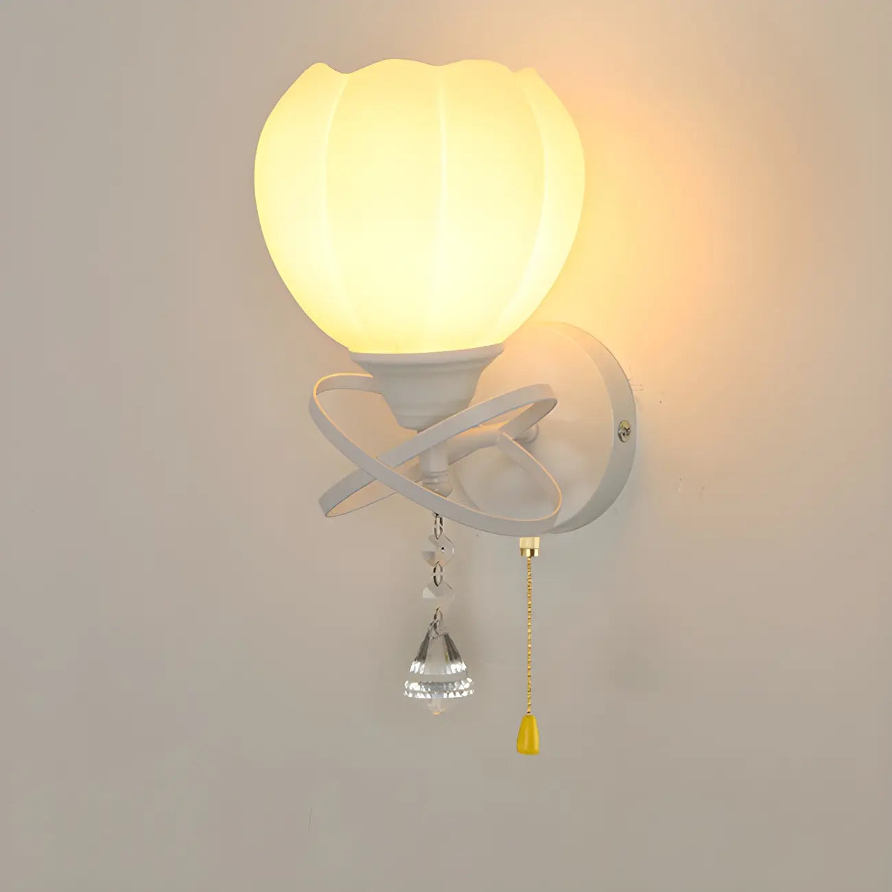 Applique murale florale vintage de 10 à 14 pouces pour espaces intérieurs