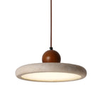 Suspension moderne en pierre beige réglable