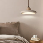 Suspension moderne en pierre beige réglable