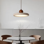 Suspension moderne en pierre beige réglable