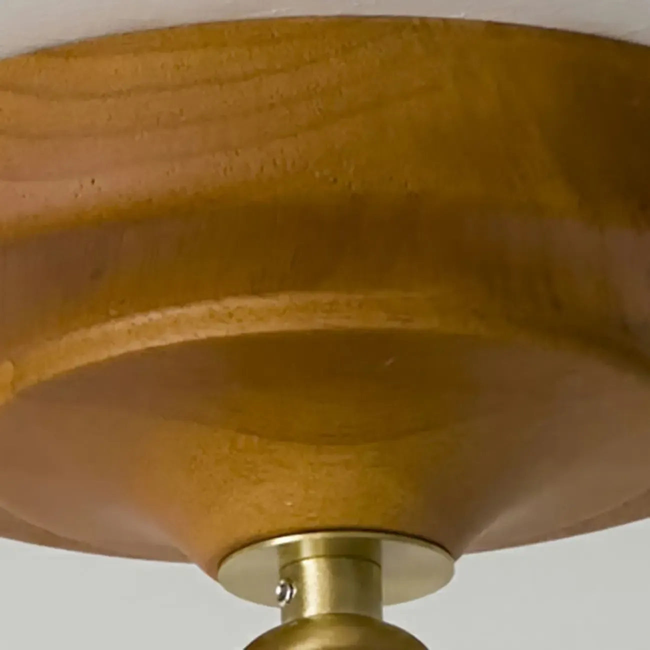 Plafonnier LED semi-encastré en verre vintage pour couloir