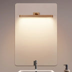 Applique murale LED droite minimaliste en bois naturel