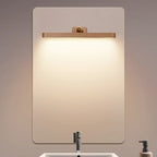 Applique murale LED droite minimaliste en bois naturel