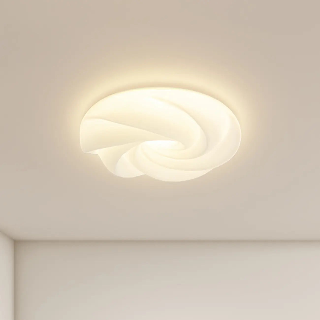 Plafonnier LED élégant encastré pour la décoration de la chambre