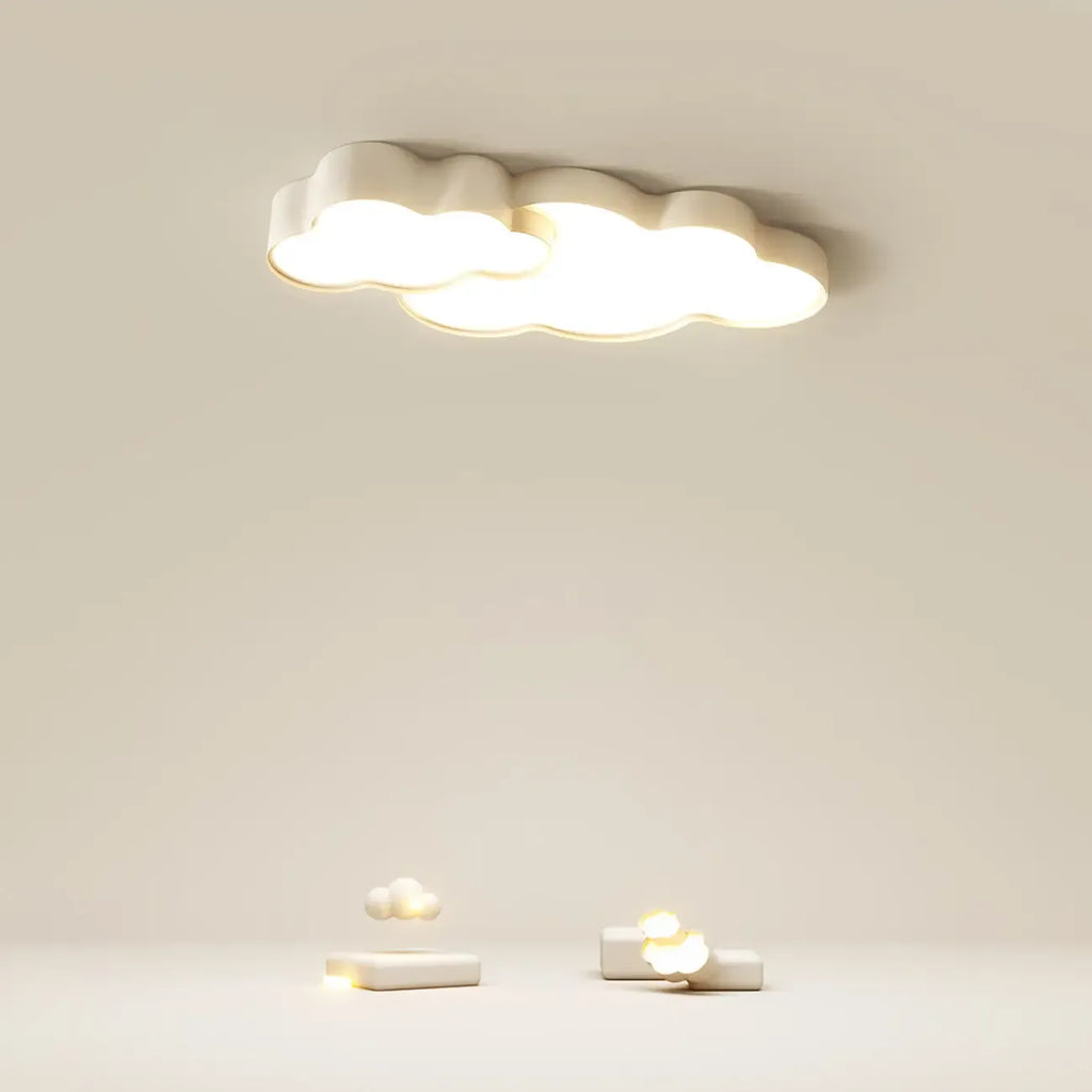Plafoniera LED dimmerabile a nuvola da 21,5W per creare atmosfera in camera da letto