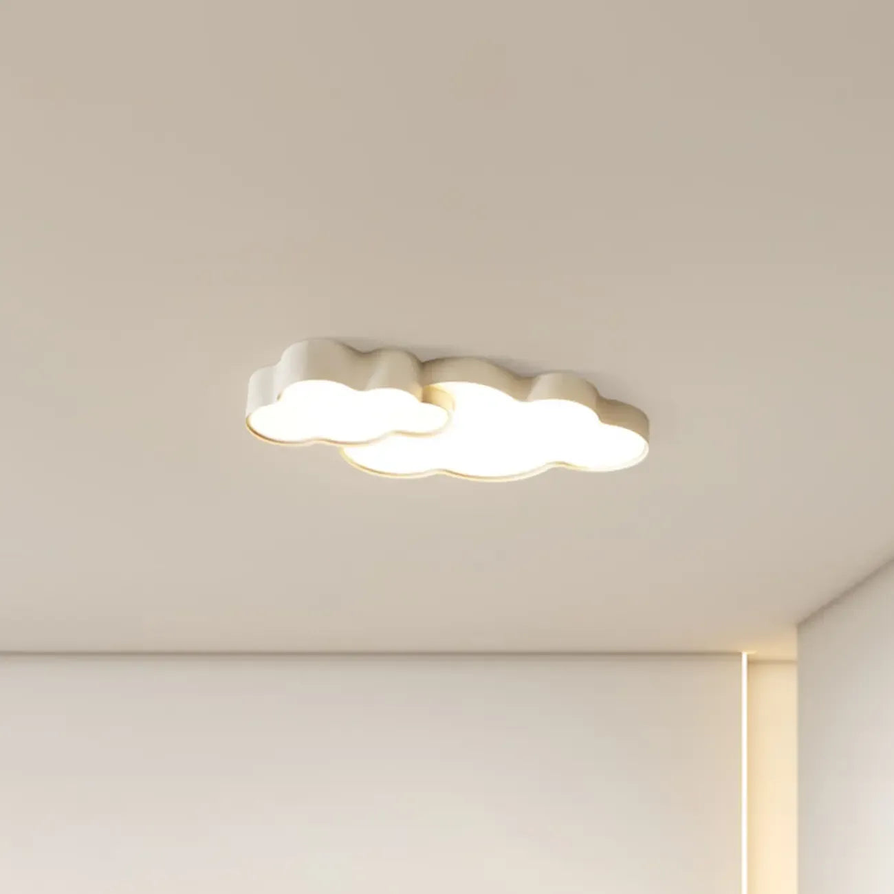 Plafoniera LED dimmerabile a nuvola da 21,5W per creare atmosfera in camera da letto