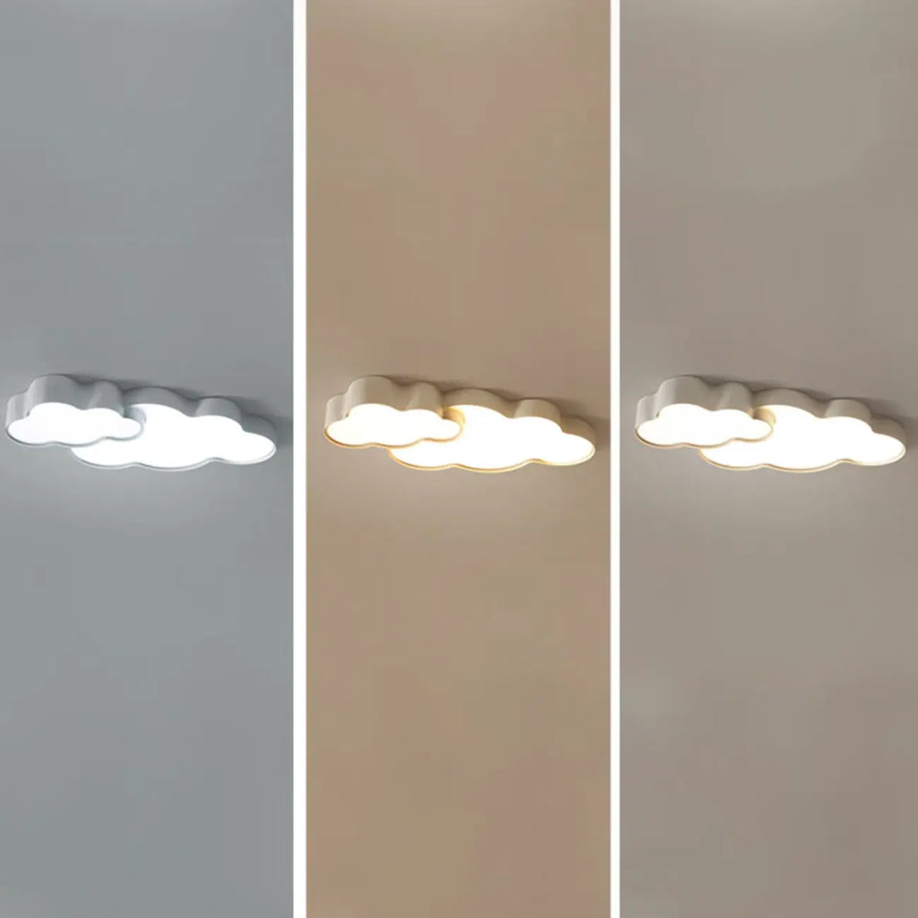 Plafoniera LED dimmerabile a nuvola da 21,5W per creare atmosfera in camera da letto