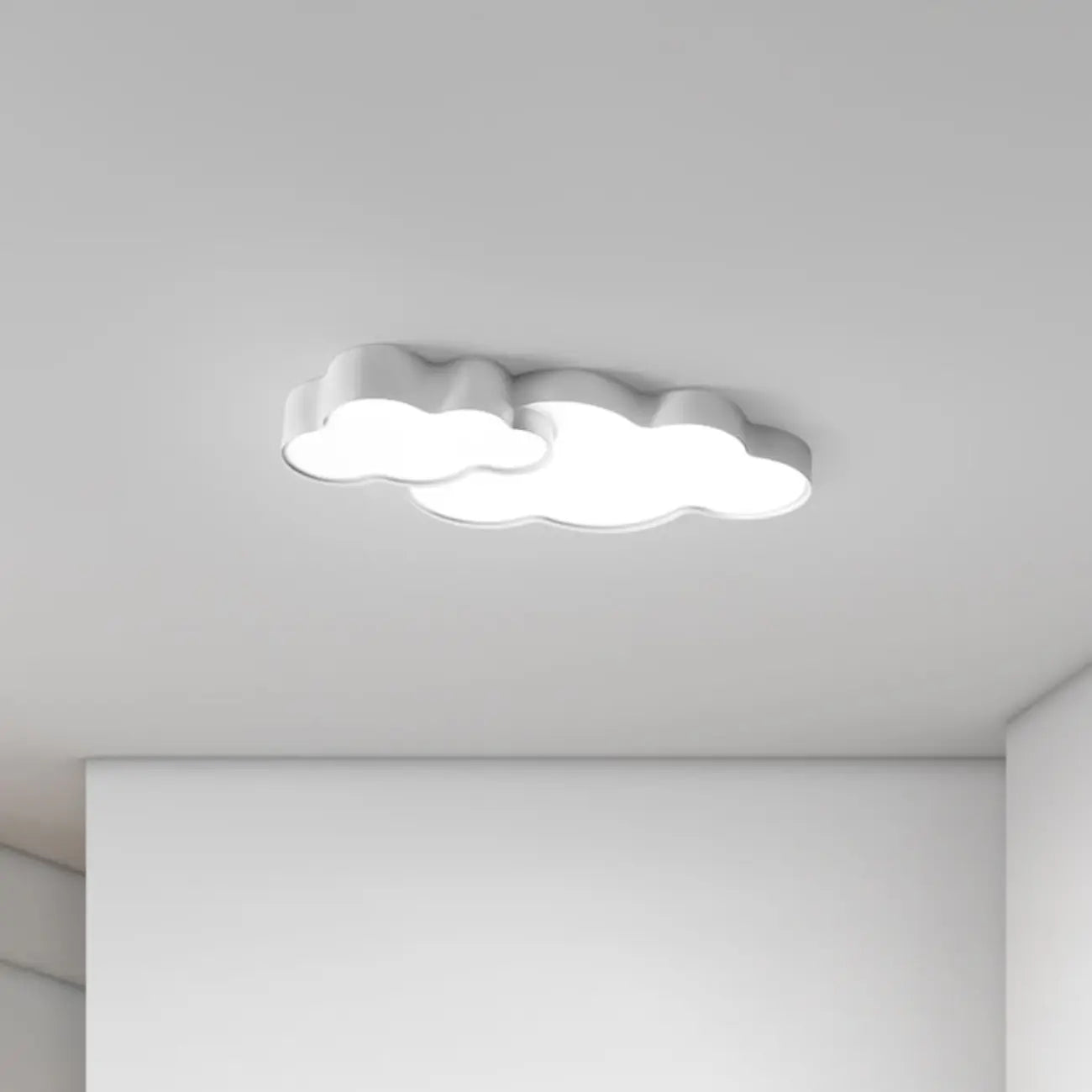 Plafoniera LED dimmerabile a nuvola da 21,5W per creare atmosfera in camera da letto