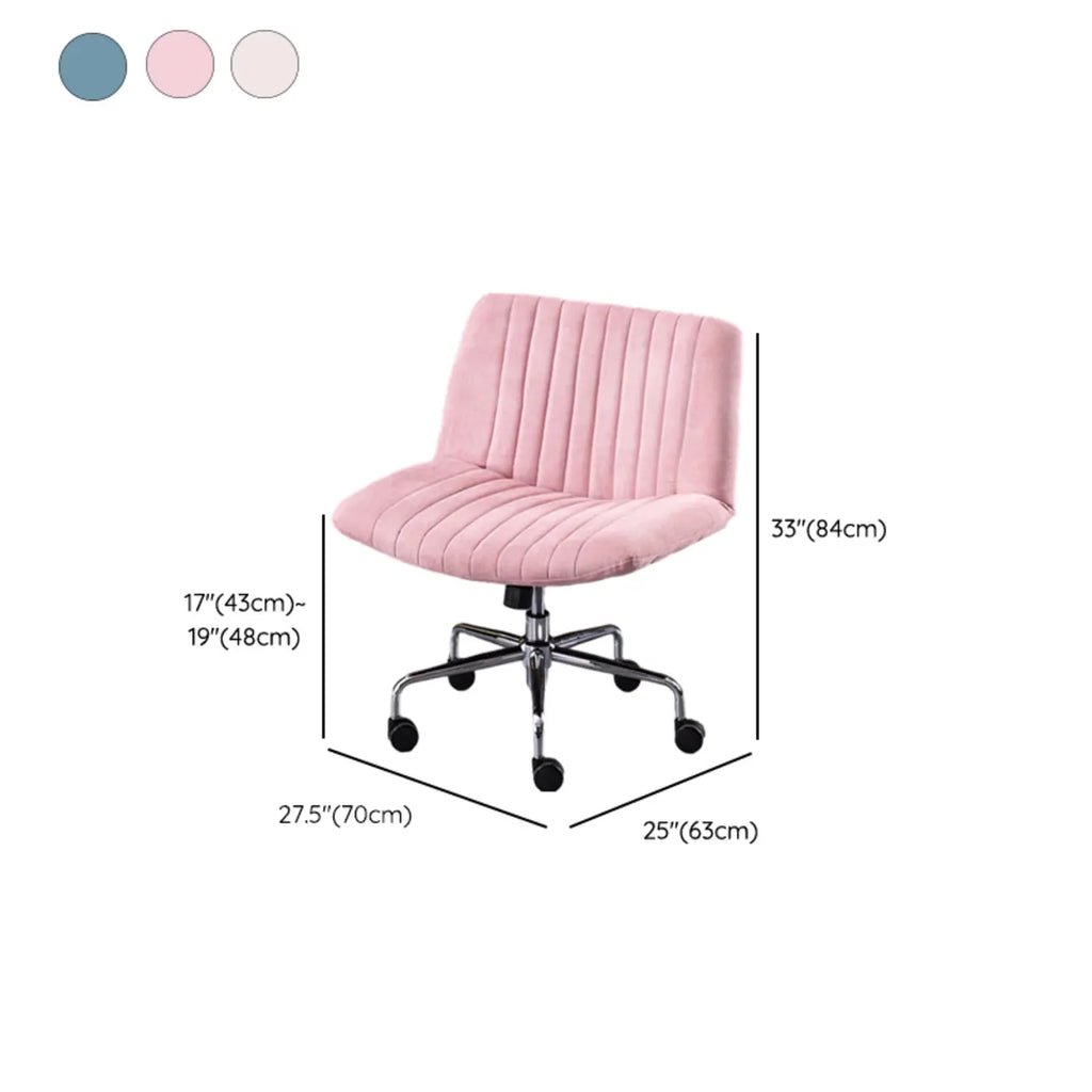 Fauteuil de bureau pivotant élégant, revêtu de lin gris