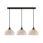 Lampadario a sospensione moderno in vetro geometrico per zona cucina