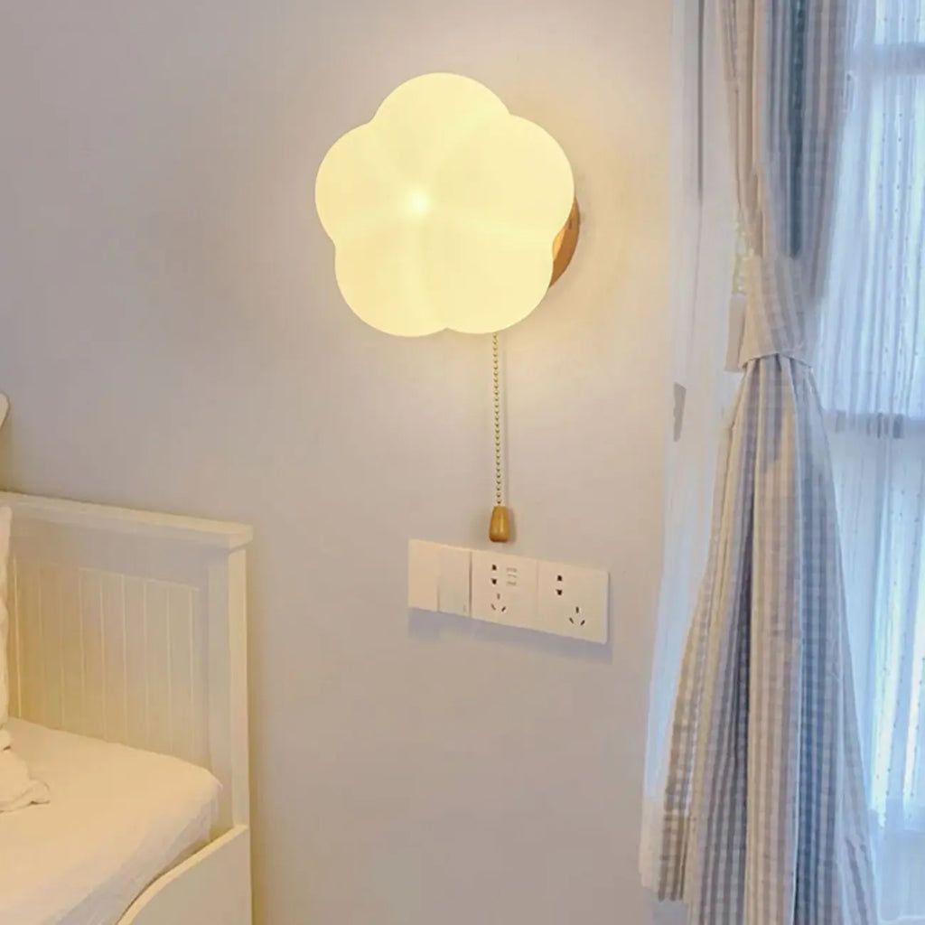 Applique da parete a forma di nuvola da 5 a 9 pollici per illuminazione da camera da letto