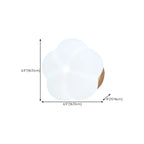 Applique da parete a forma di nuvola da 5 a 9 pollici per illuminazione da camera da letto