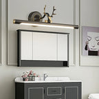 Applique murale LED tubulaire en forme de bois de cerf durable avec abat-jour en acrylique pour chambre