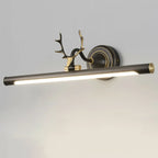 Applique murale LED tubulaire en forme de bois de cerf durable avec abat-jour en acrylique pour chambre