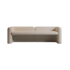 Banc de chambre moderne rembourré en cuir véritable