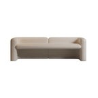 Banc de chambre moderne rembourré en cuir véritable