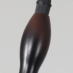 Suspension moderne rustique marron réglable pour îlot de cuisine