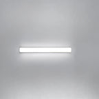 Applique murale LED Glam Tube avec abat-jour en plastique pour salle de bain