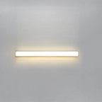 Applique murale LED Glam Tube avec abat-jour en plastique pour salle de bain